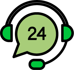 پشیتبانی 24 ساعته آنلاین